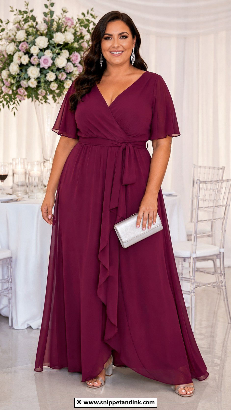 Plus Size Formal Wedding Guest Dress - Snippet and Ink - 30 Formal Wedding Attire Ideas