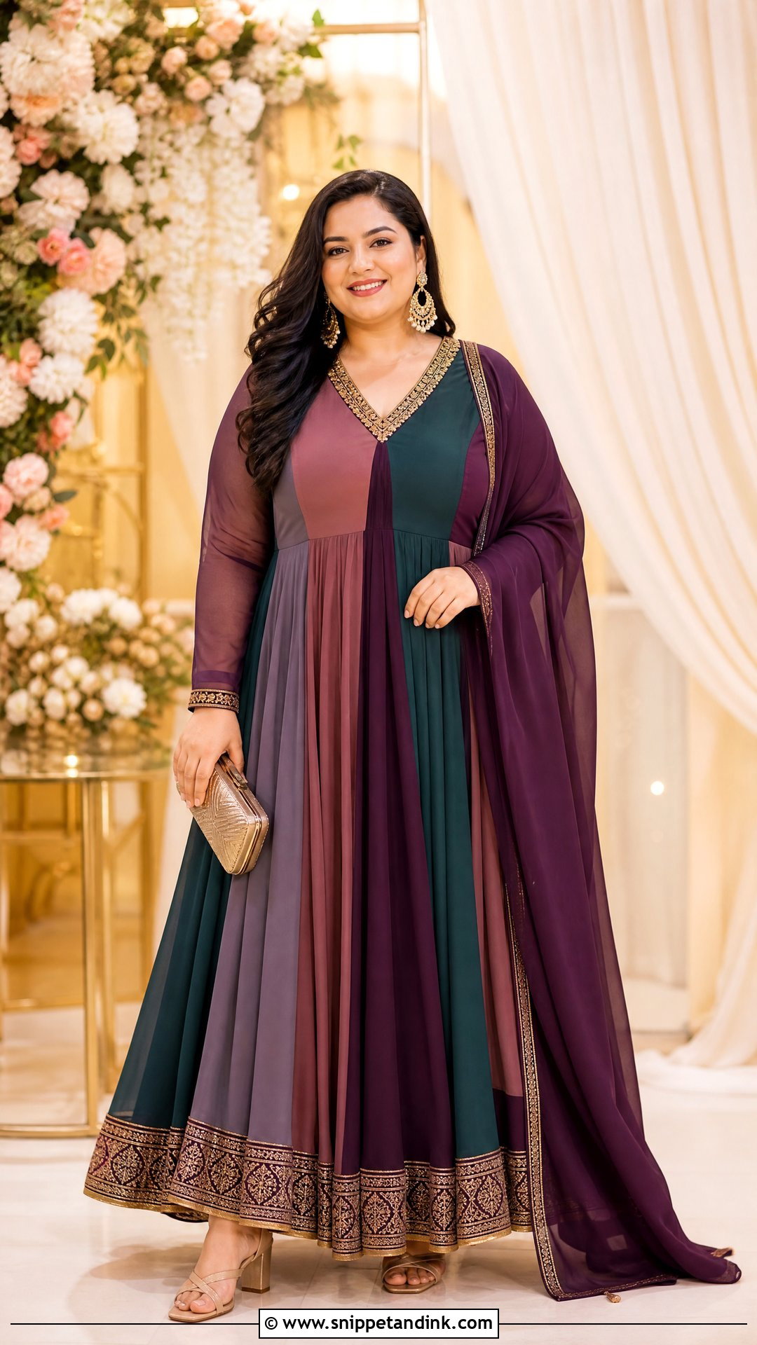 Plus Size Frock For Wedding - Snippet and Ink - 25 Frock Designs for Women Wedding