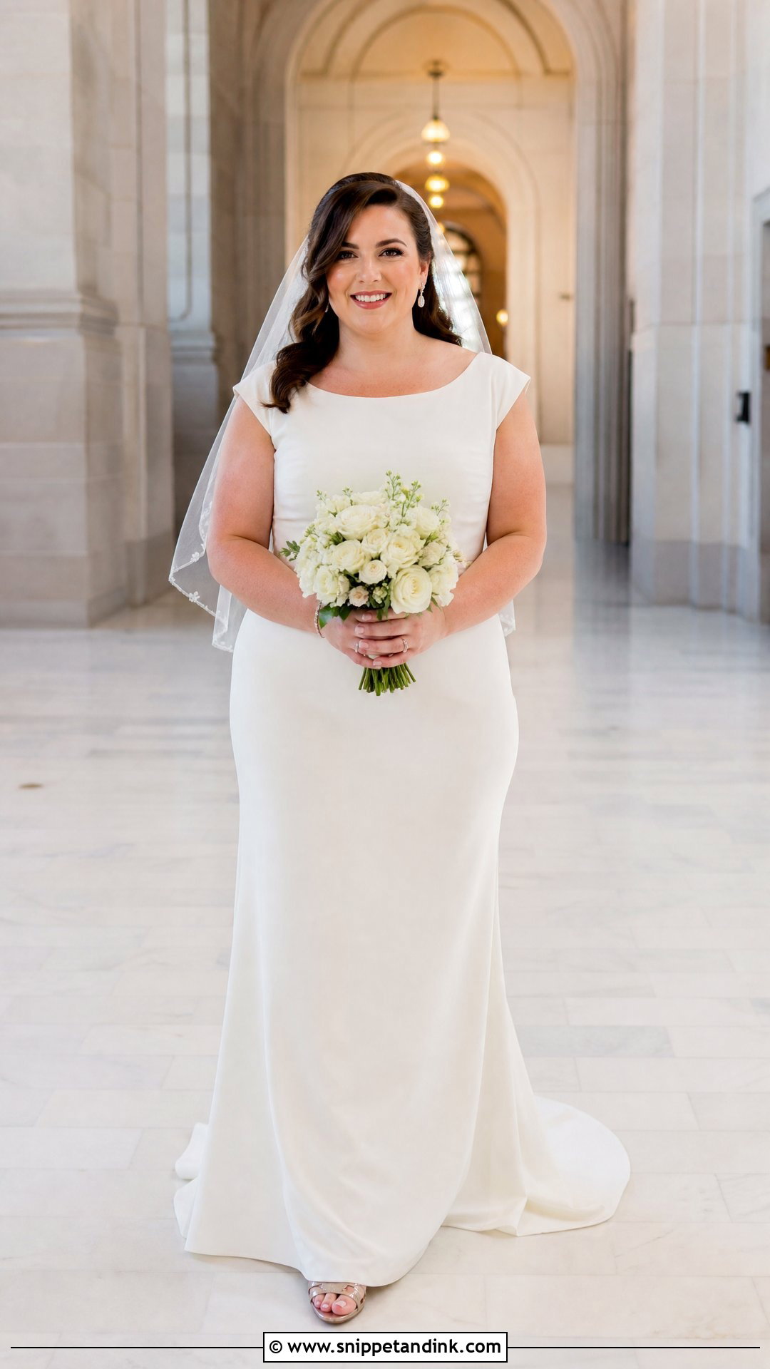 Plus Size Full Length Civil Wedding Dress - Snippet and Ink - 25 Civil Wedding Dresses Plus Size