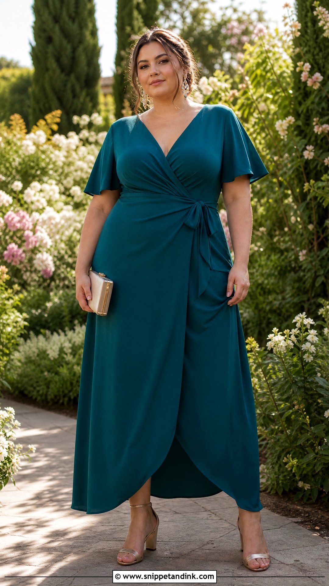 Plus Size Garden Wedding Dress - Snippet and Ink - 25 Garden Wedding Dresses