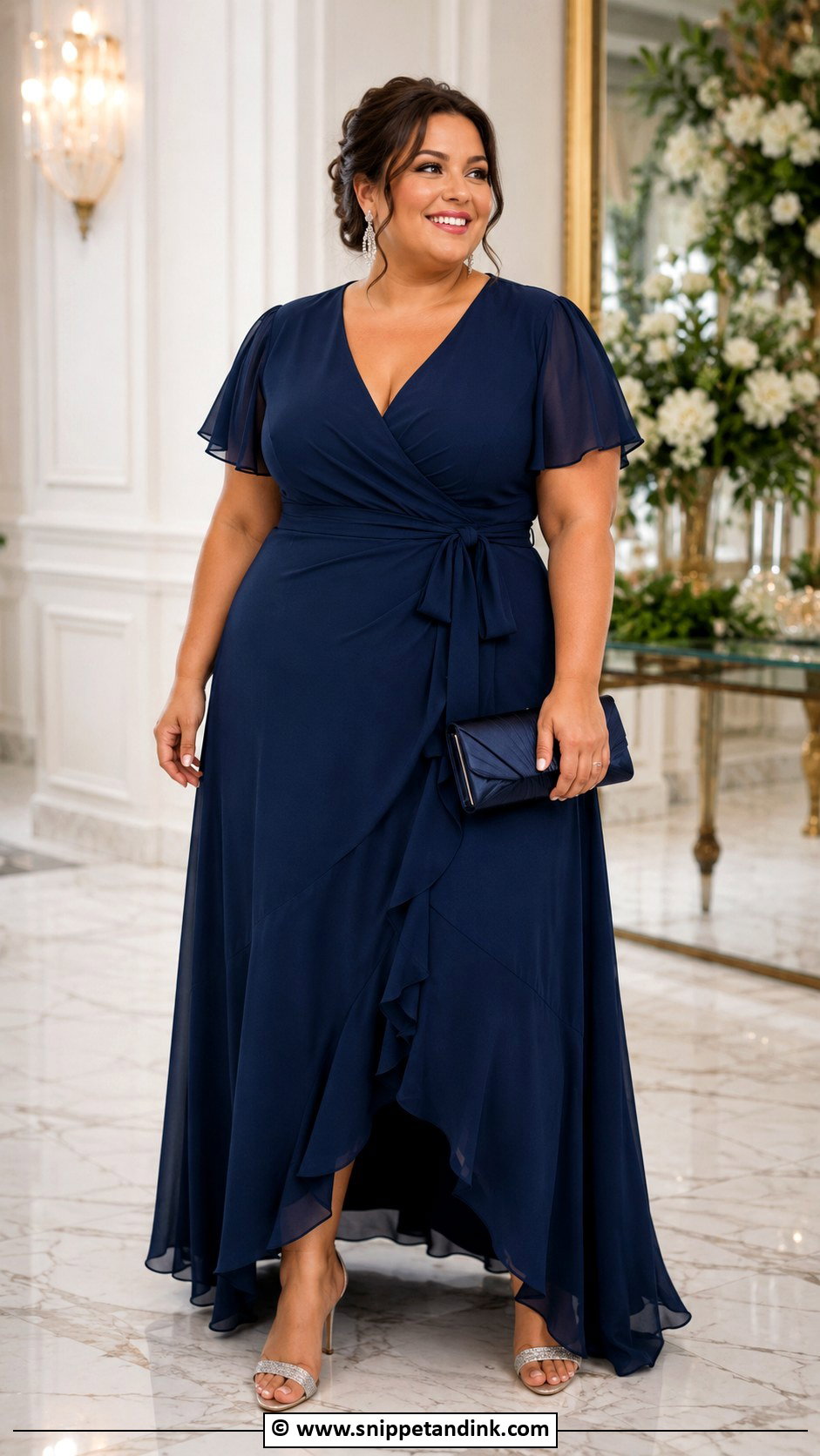 Plus Size Gown Outfit - Snippet and Ink - 30 Gown Ideas