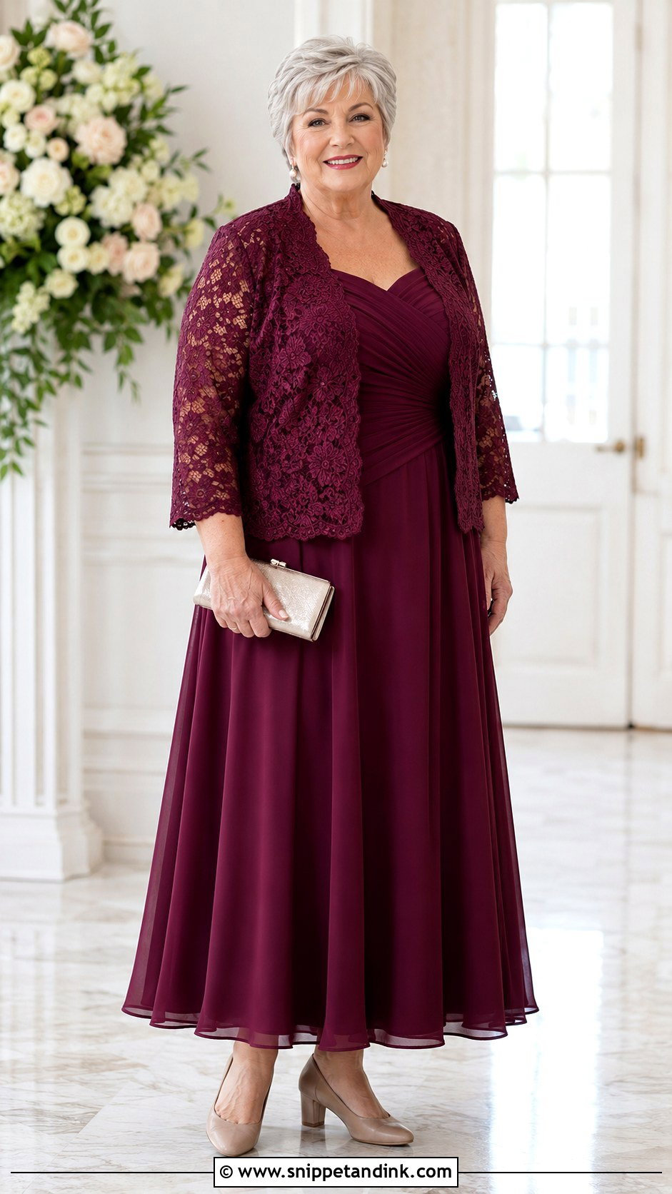 Plus Size Grandmother Of The Bride Dress - Snippet and Ink - 30 Grandmother of the Bride Dresses