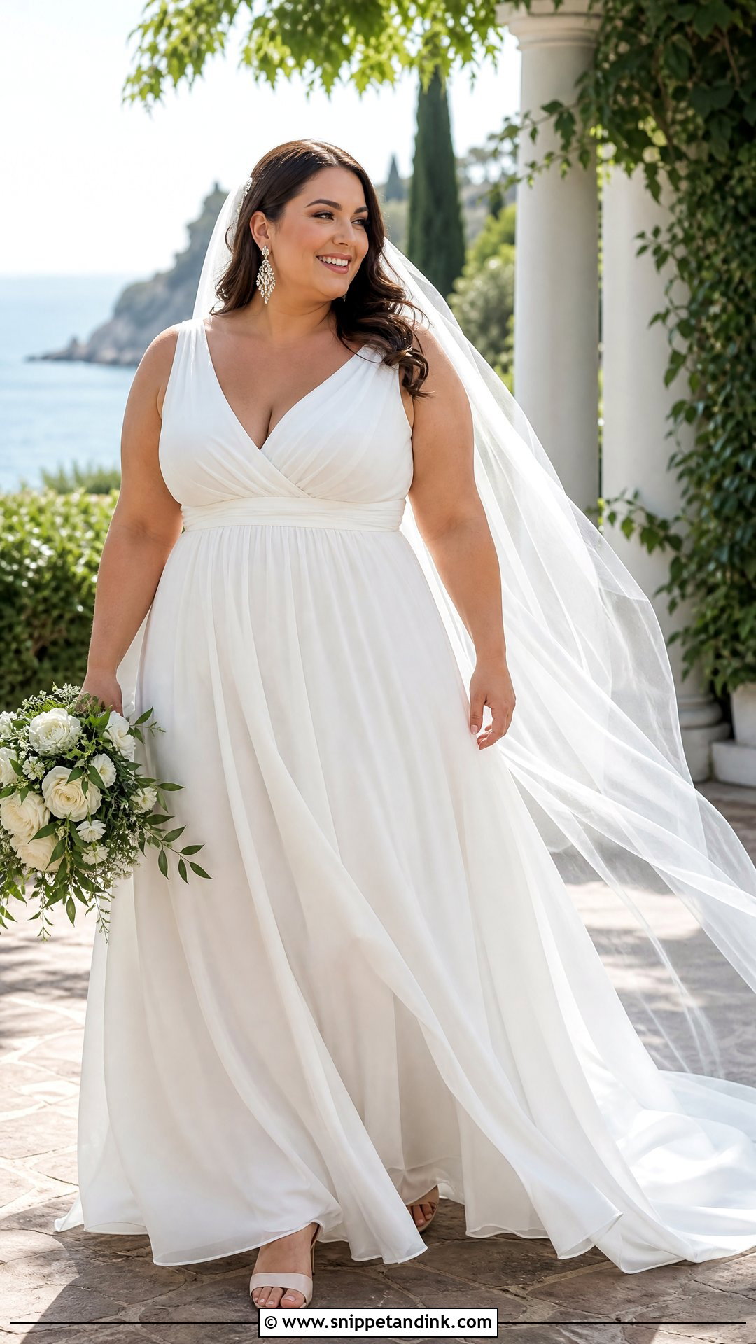 Plus Size Greek Style Wedding Dress - Snippet and Ink - 25 Greek Style Wedding Dress Ideas