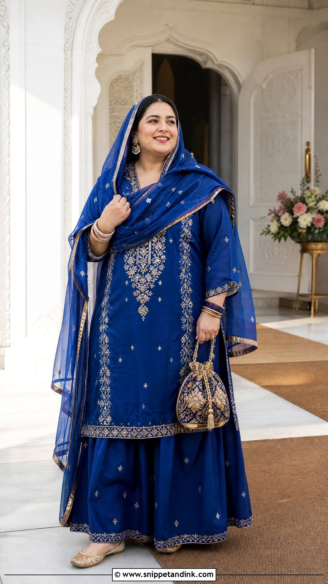 Plus Size Gurudwara Wedding Outfit - Snippet and Ink - 25 Gurudwara Wedding Outfit Ideas