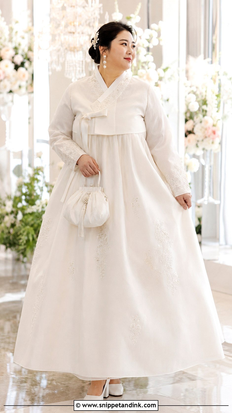 Plus Size Hanbok Wedding Dress - Snippet and Ink - 20 Hanbok Wedding Dress Ideas