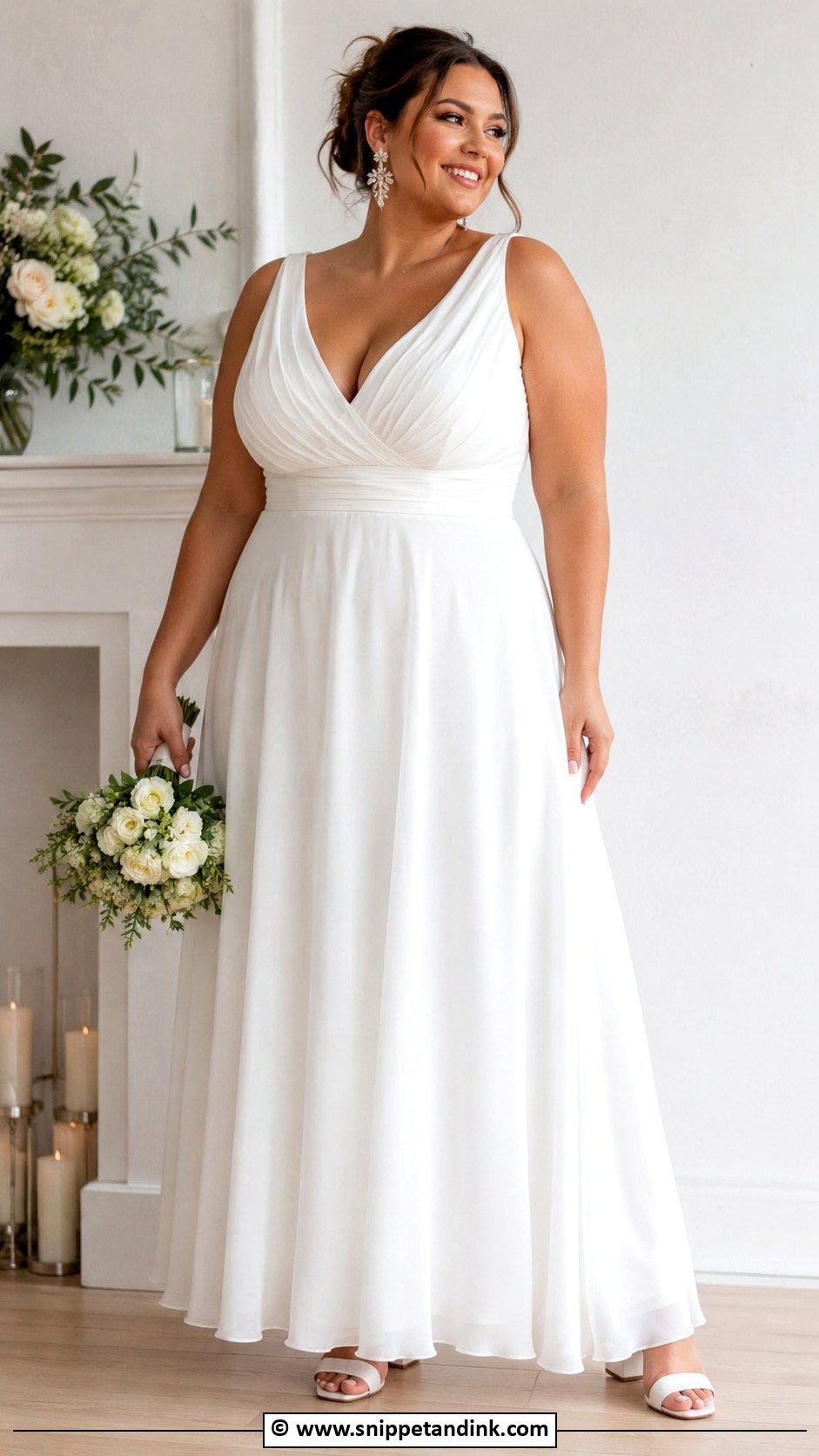Plus Size Informal Wedding Dress - Snippet and Ink - 25 Informal Wedding Dresses