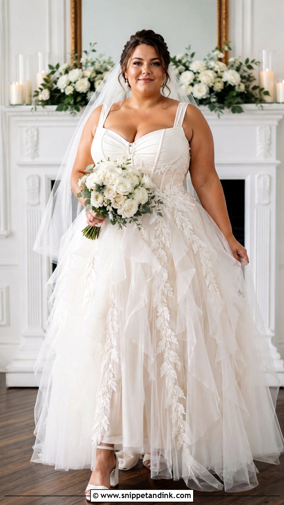Plus Size Jellyfish Wedding Dress - Snippet and Ink - 20 Jellyfish Wedding Dress Ideas