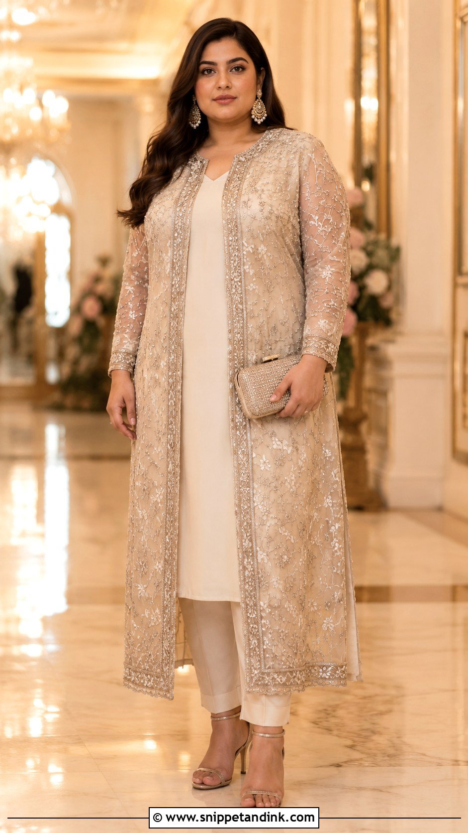 Plus Size Kaftan Dress for Wedding - Snippet and Ink - 30 Plus Size Indian Outfits for Wedding