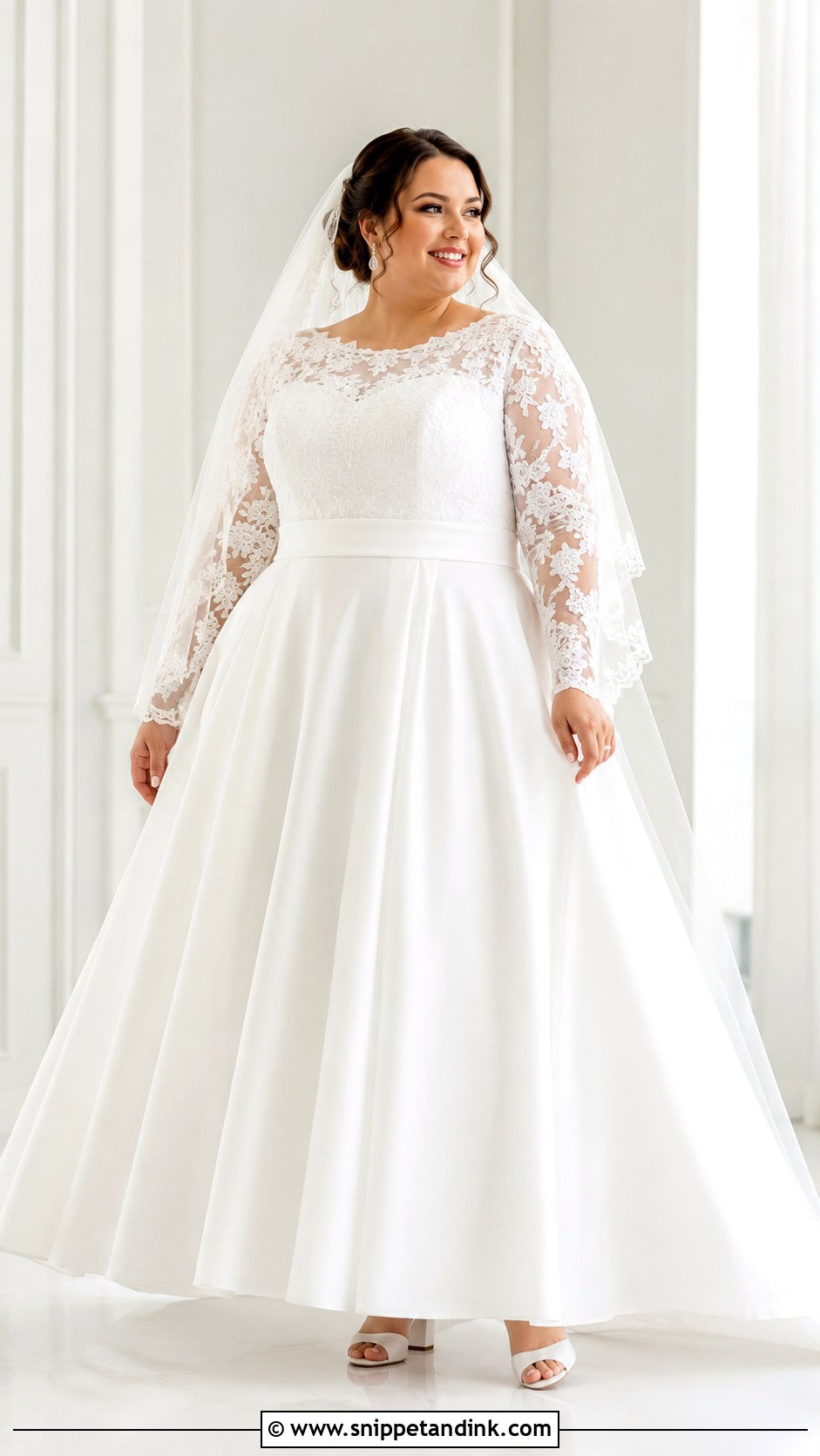 Plus Size LDS Wedding Dress - Snippet and Ink - 25 Lds Wedding Dresses