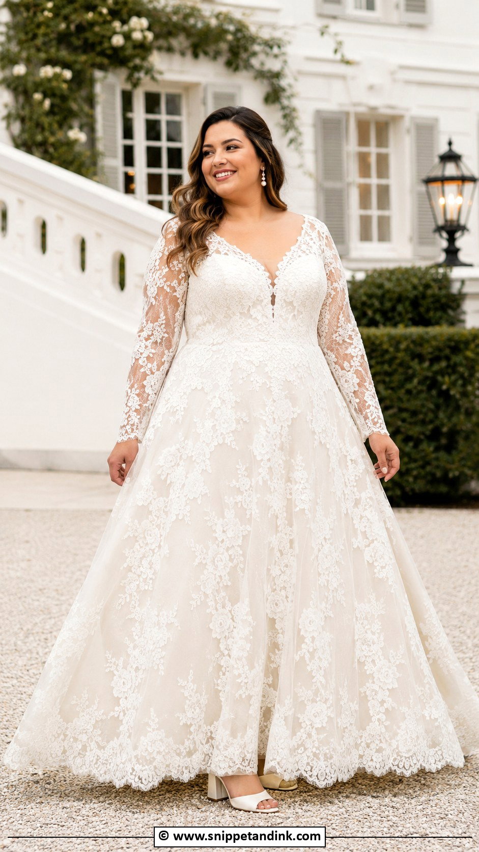Plus Size Lace Wedding Dress - Snippet and Ink - 30 Wedding Dress Plus Size Ideas