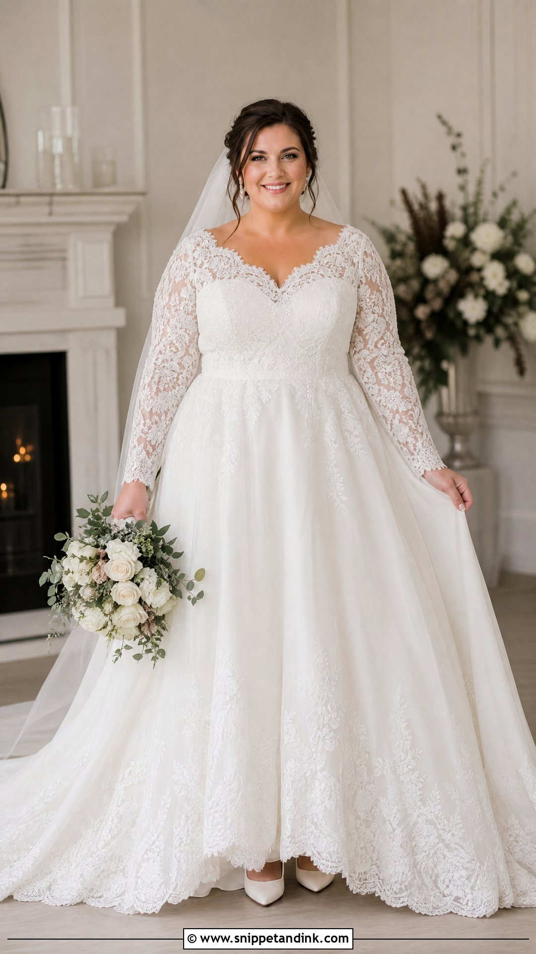 Plus Size Long Sleeve Wedding Dress - Snippet and Ink - 25 Plus Size Wedding Dresses Curvy Bride