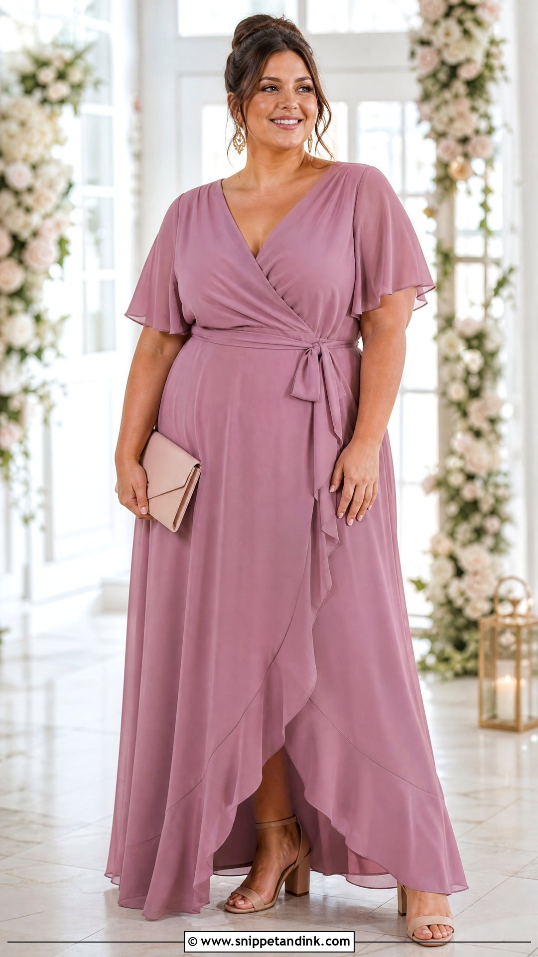 Plus Size Maid Of Honor Dress - Snippet and Ink - 25 Maid of Honor Outfit Ideas