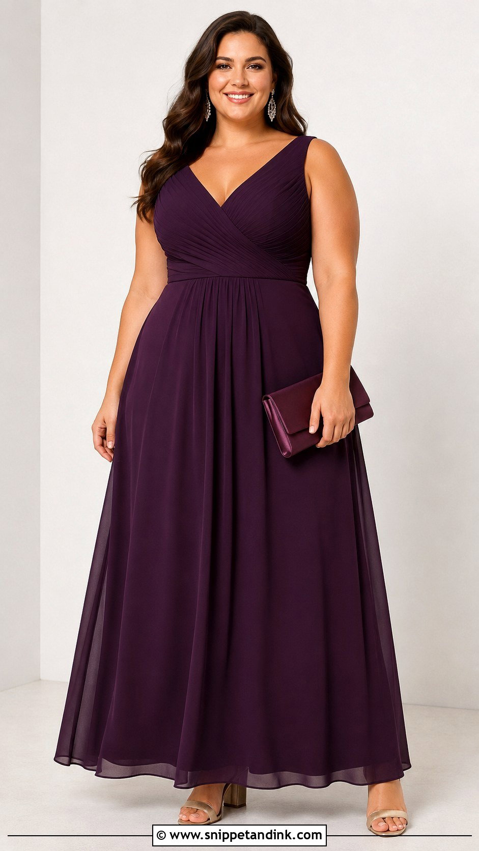 Plus Size Matron of Honor Gown - Snippet and Ink - 20 Matron of Honor Ideas