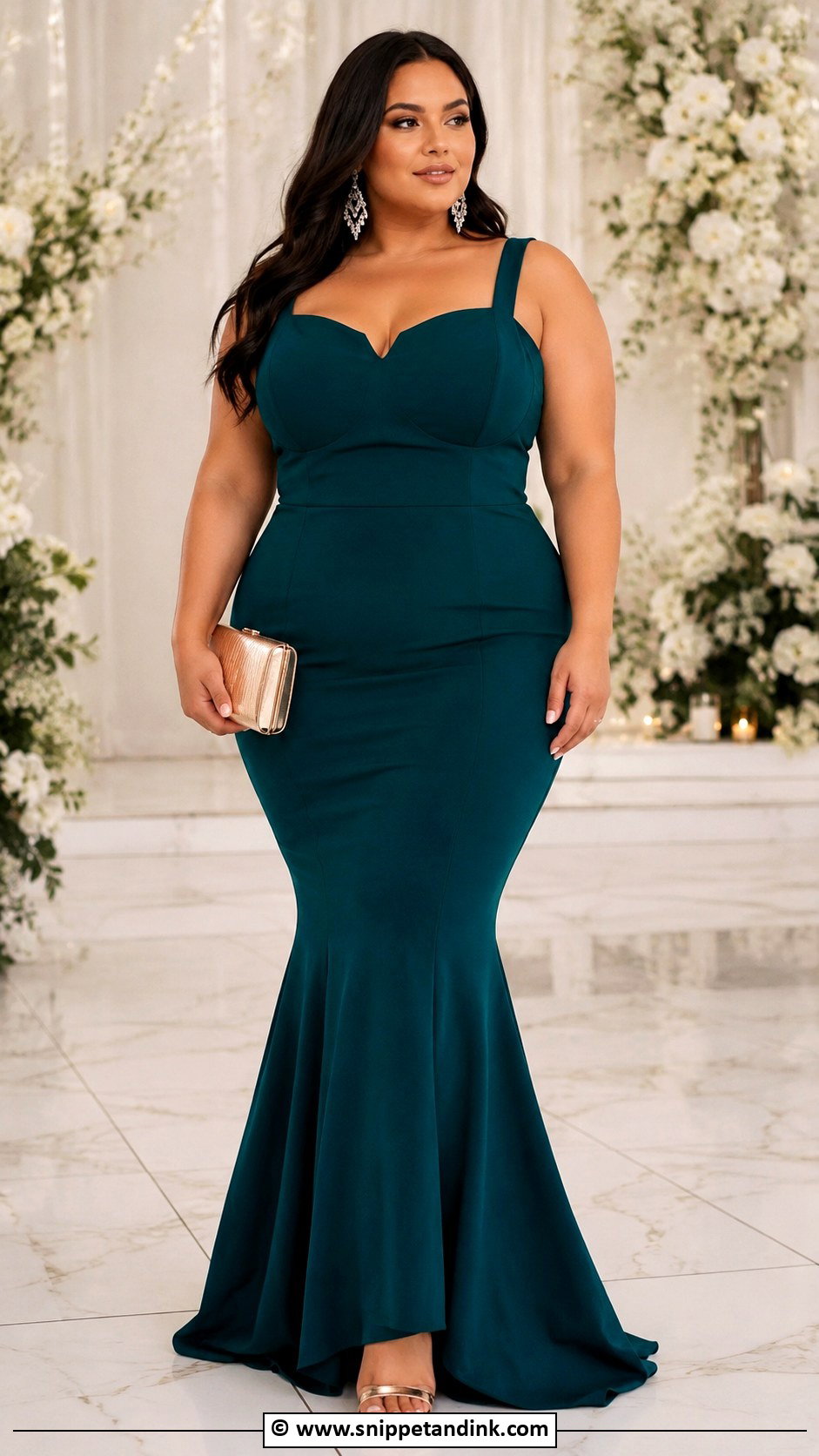 Plus Size Mermaid Dress - Snippet and Ink - 30 Mermaid Dresses
