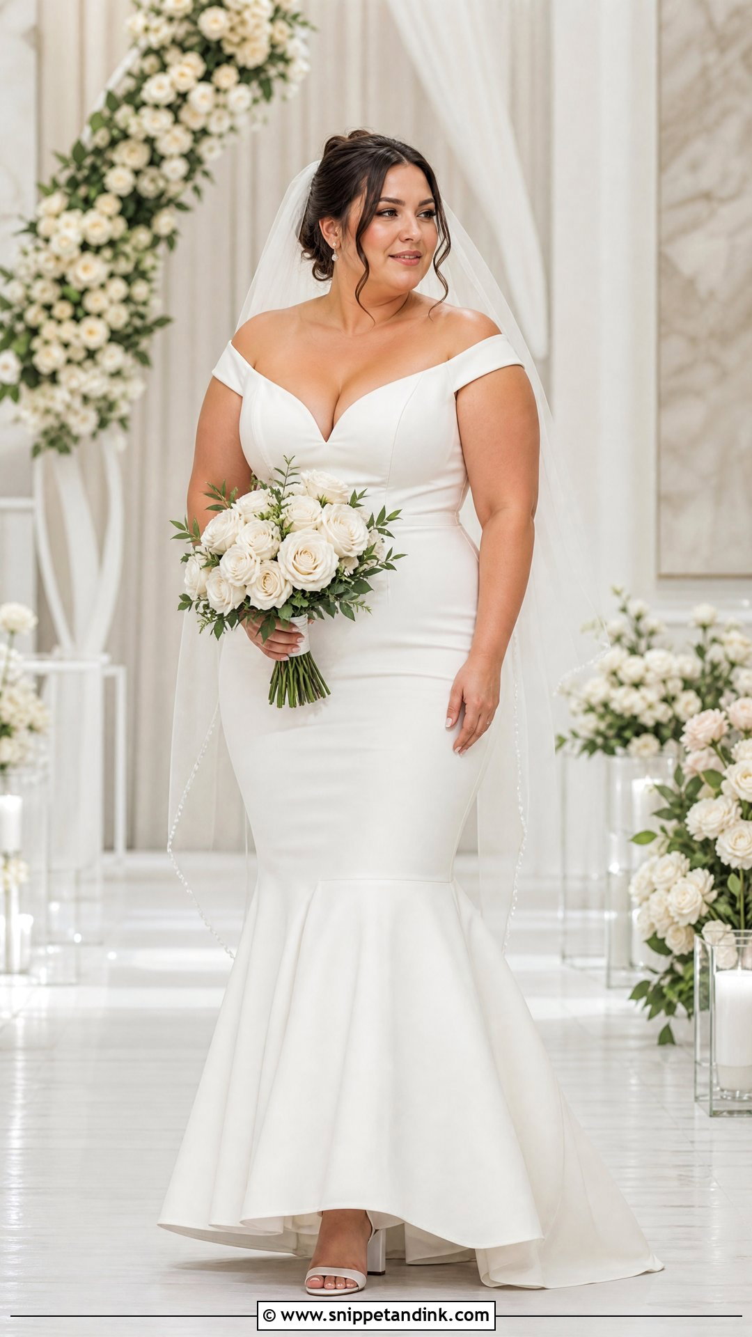Plus Size Mermaid Tail Wedding Dress - Snippet and Ink - 20 Mermaid Tail Wedding Dress Ideas