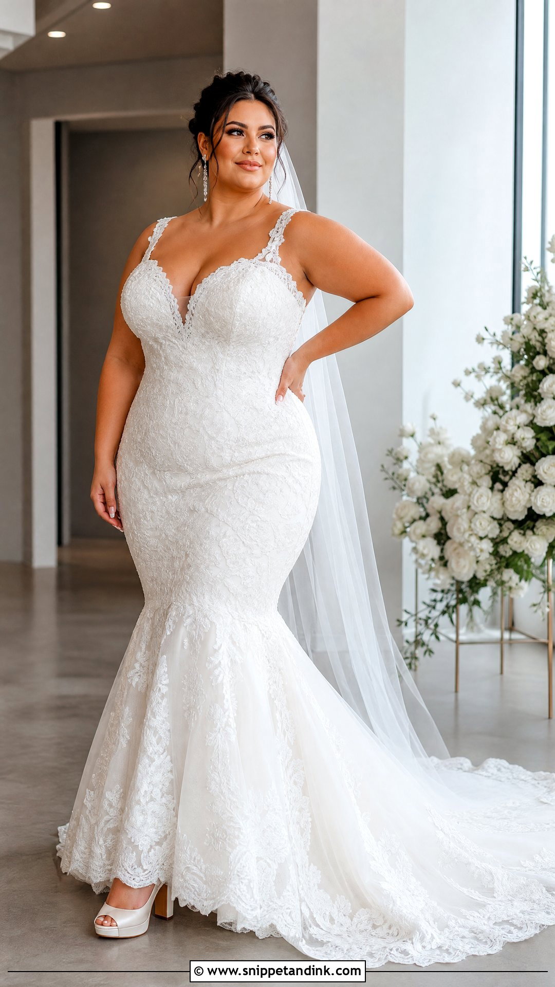 Plus Size Mermaid Wedding Dress - Snippet and Ink - 20 Wedding Dress for Plus Size Ideas