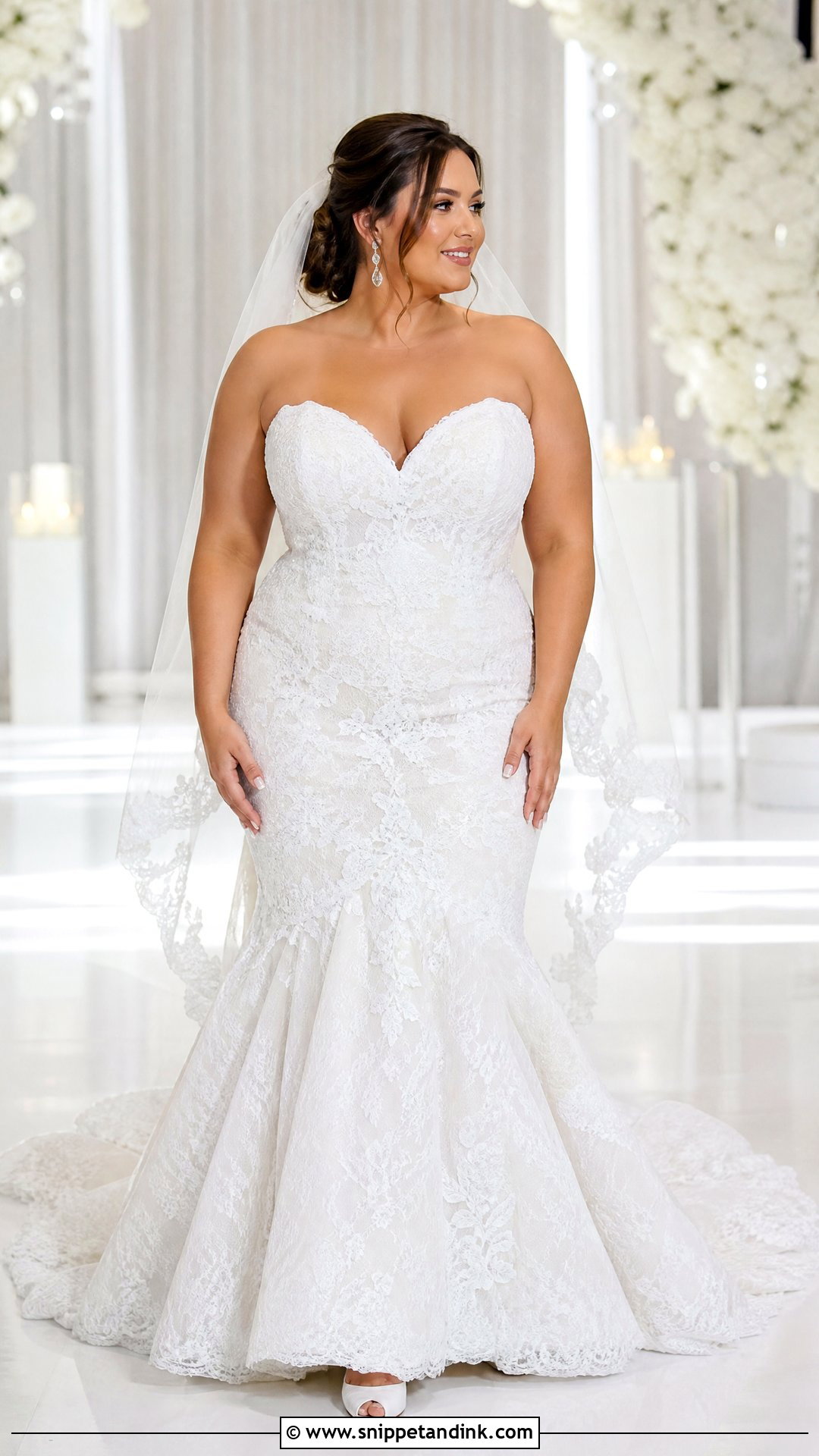 Plus Size Mermaid Wedding Dress - Snippet and Ink - 25 Plus Size Wedding Dresses Curvy Bride