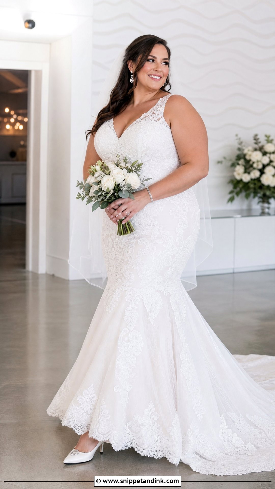 Plus Size Mermaid Wedding Gown - Snippet and Ink - 20 Plus Size Wedding Gowns Curvy Bride