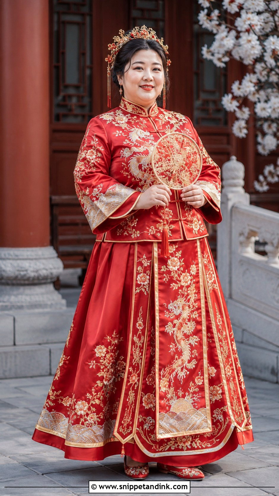Plus Size Ming Hanfu Wedding Dress - Snippet and Ink - 20 Hanfu Wedding Dress Ideas