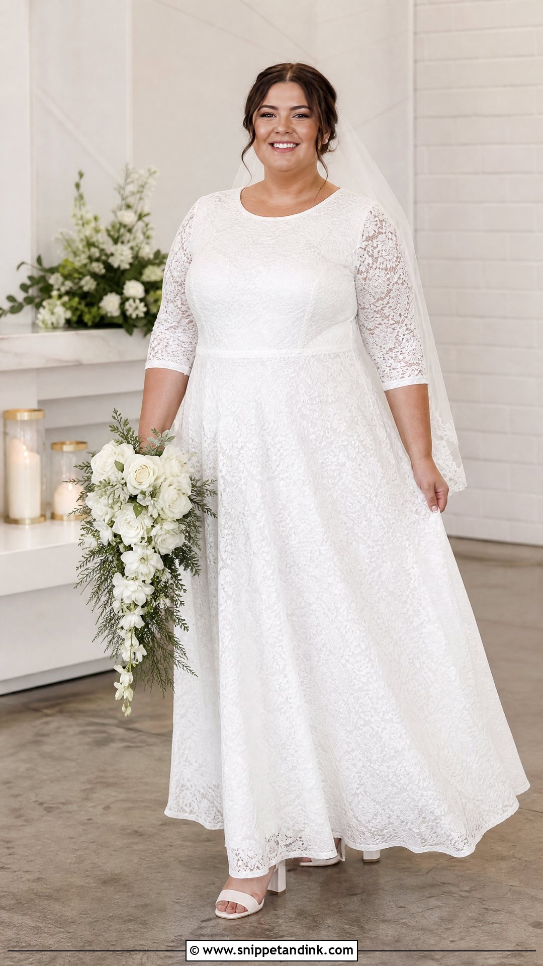 Plus Size Modest LDS Wedding Dress - Snippet and Ink - 20 Wedding Dresses Modest Lds