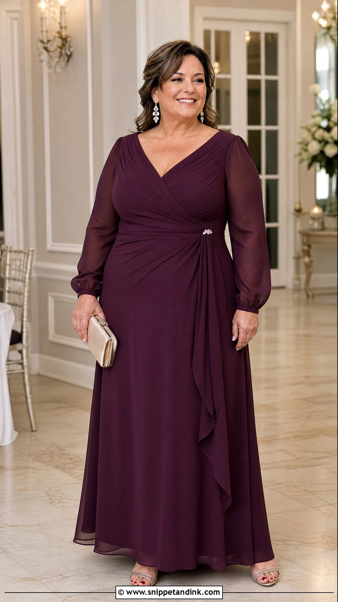 Plus Size Mother Of The Bride Dress - Snippet and Ink - 25 Mom Wedding Dress Ideas