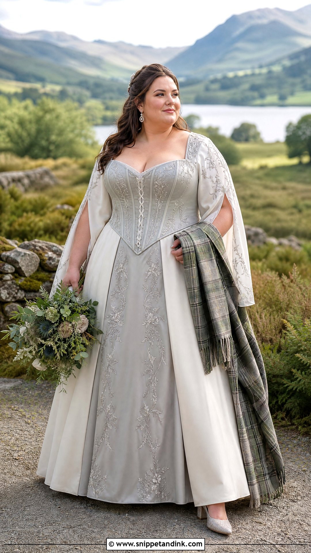 Plus Size Outlander Wedding Dress - Snippet and Ink - 20 Outlander Wedding Dress Ideas