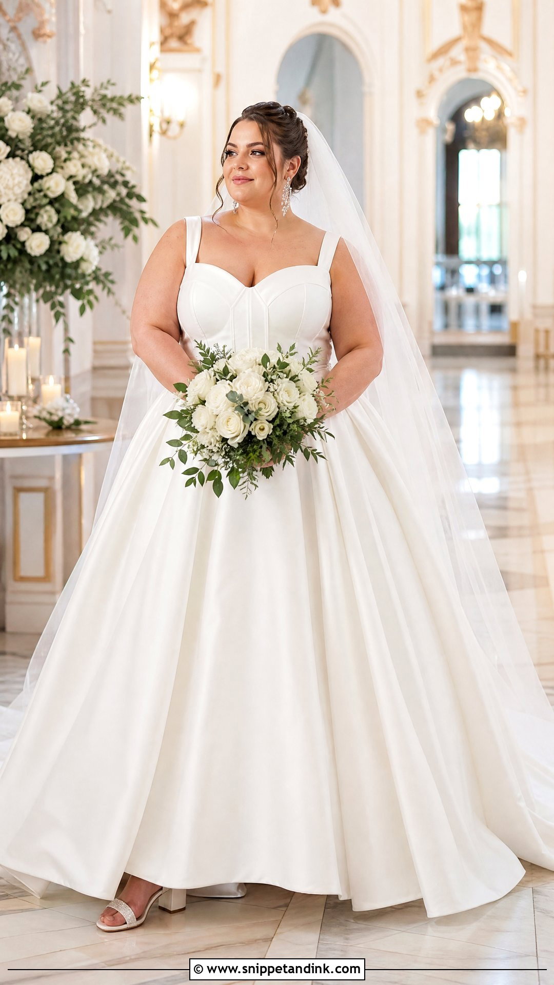 Plus Size Poofy Princess Wedding Dress - Snippet and Ink - 20 Poofy Wedding Dress Princesses Ideas