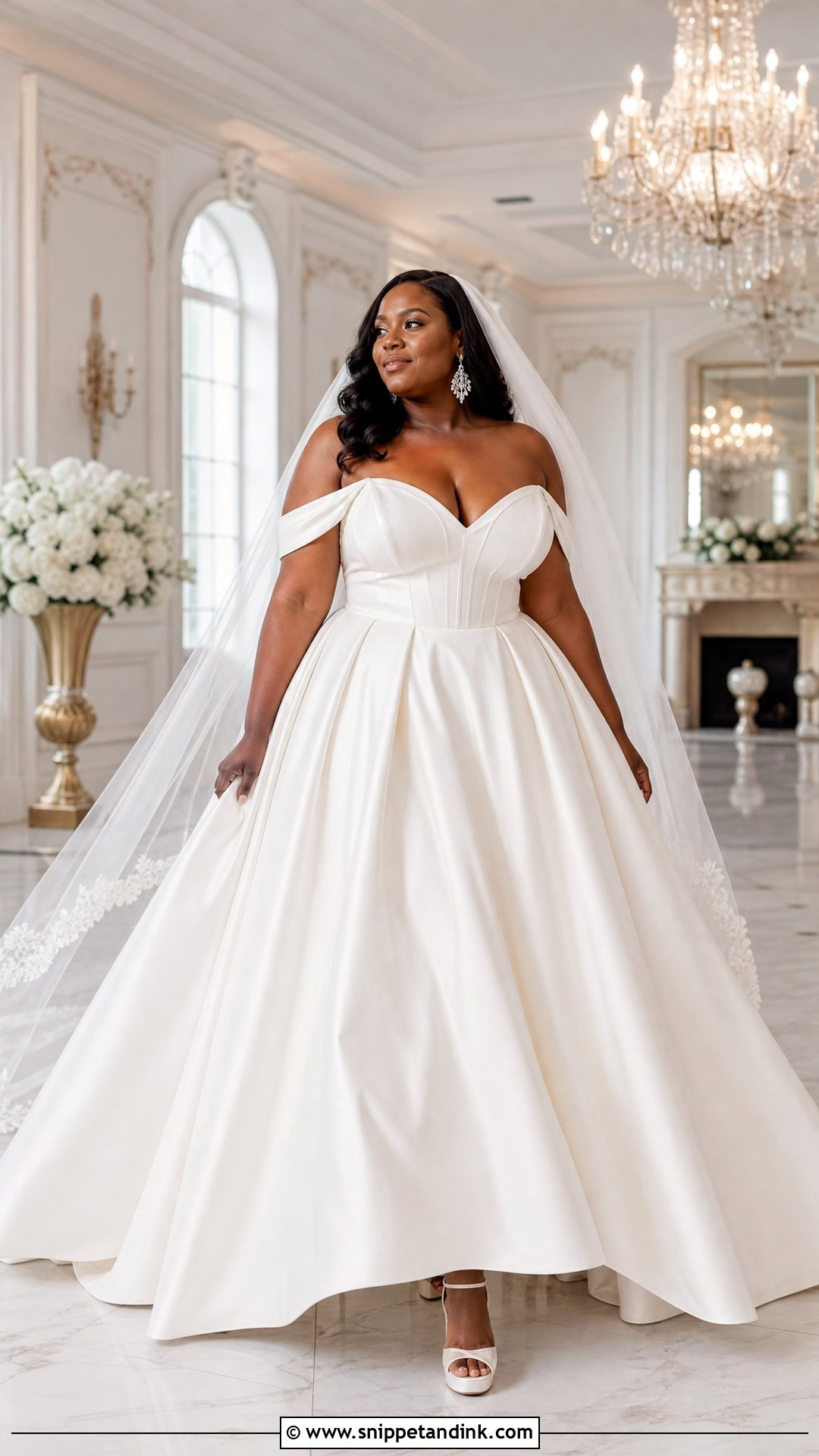 Plus Size Poofy Wedding Dress - Snippet and Ink - 25 Poofy Wedding Dresses