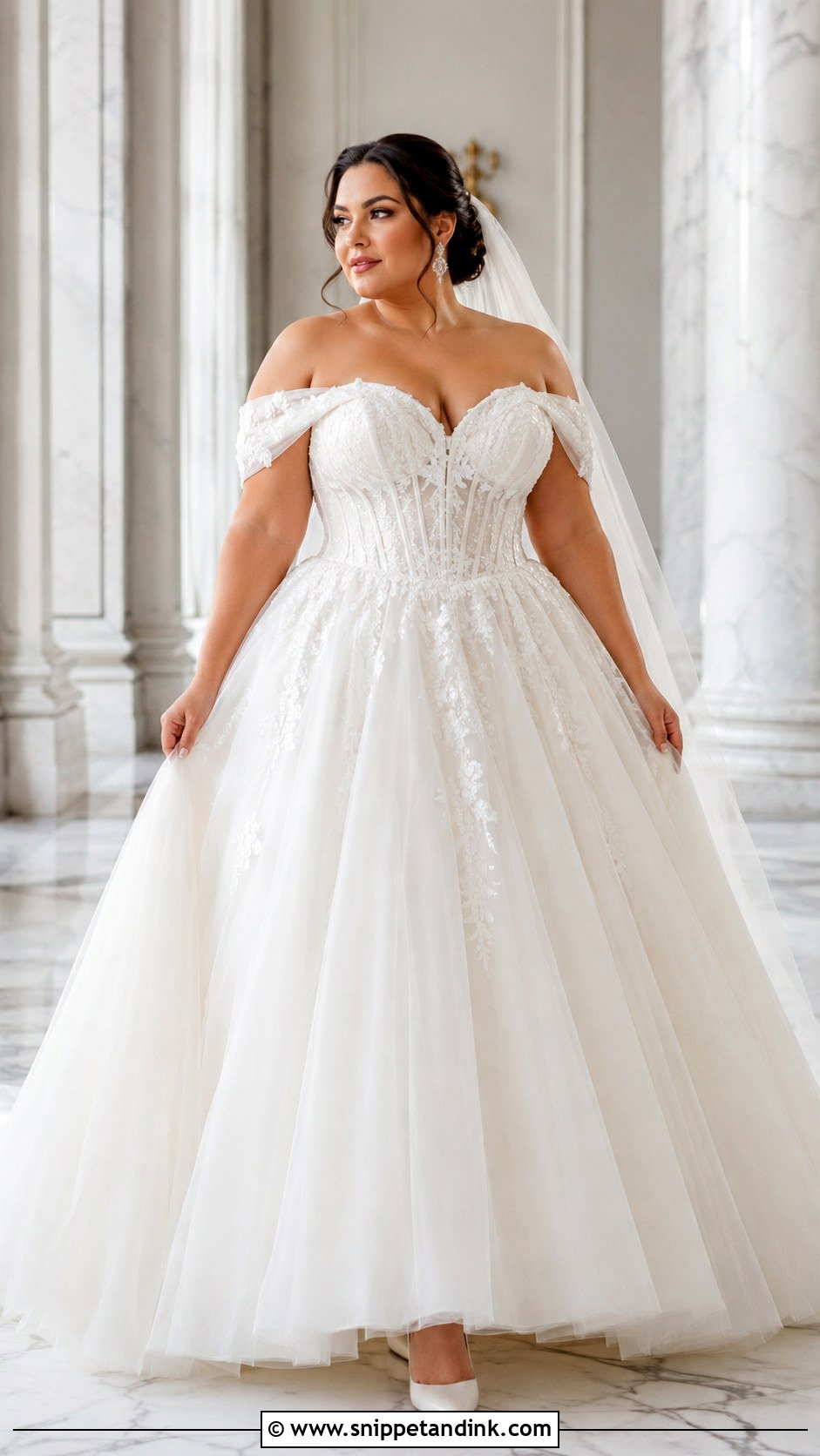 Plus Size Poofy Wedding Dress - Snippet and Ink - 30 Poofy Wedding Dress Ideas