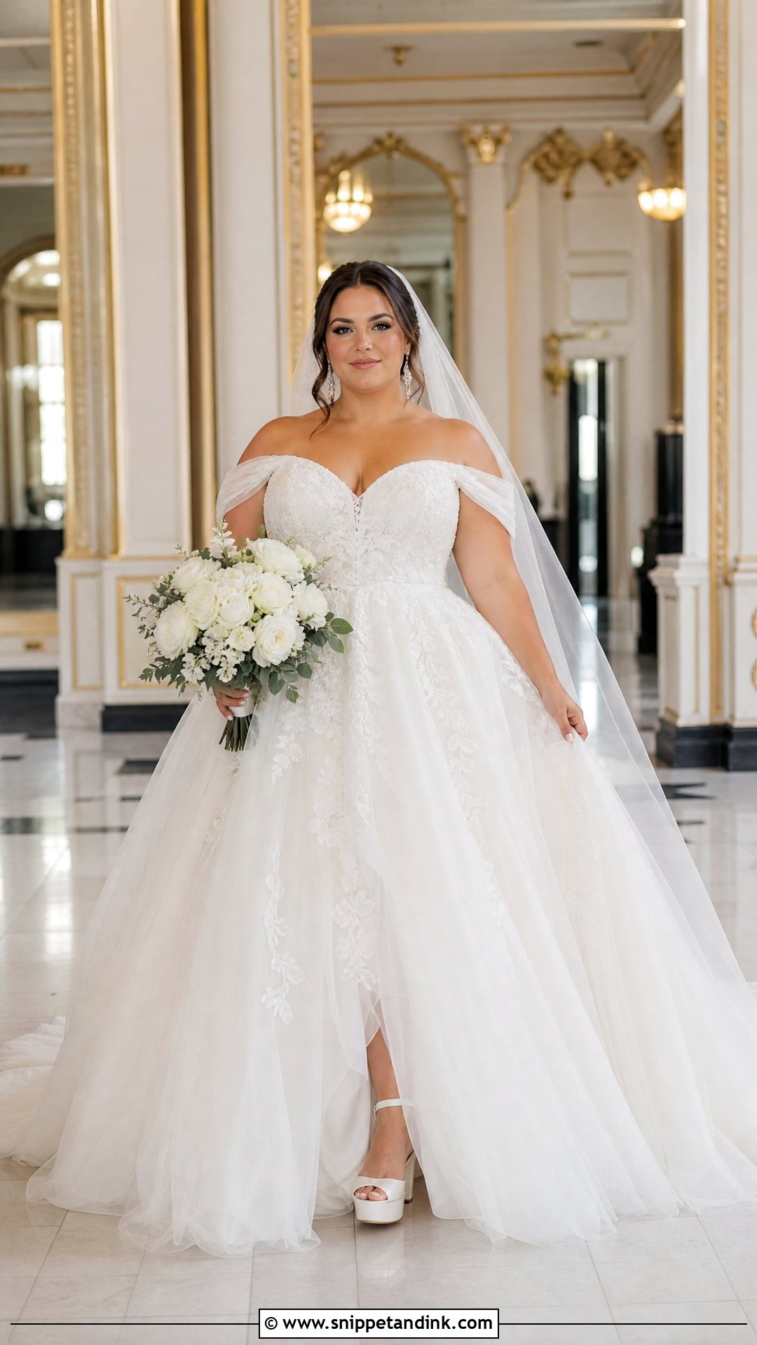Plus Size Princess Ball Gown Wedding Dress - Snippet and Ink - 20 Princess Ball Gowns Wedding Dress