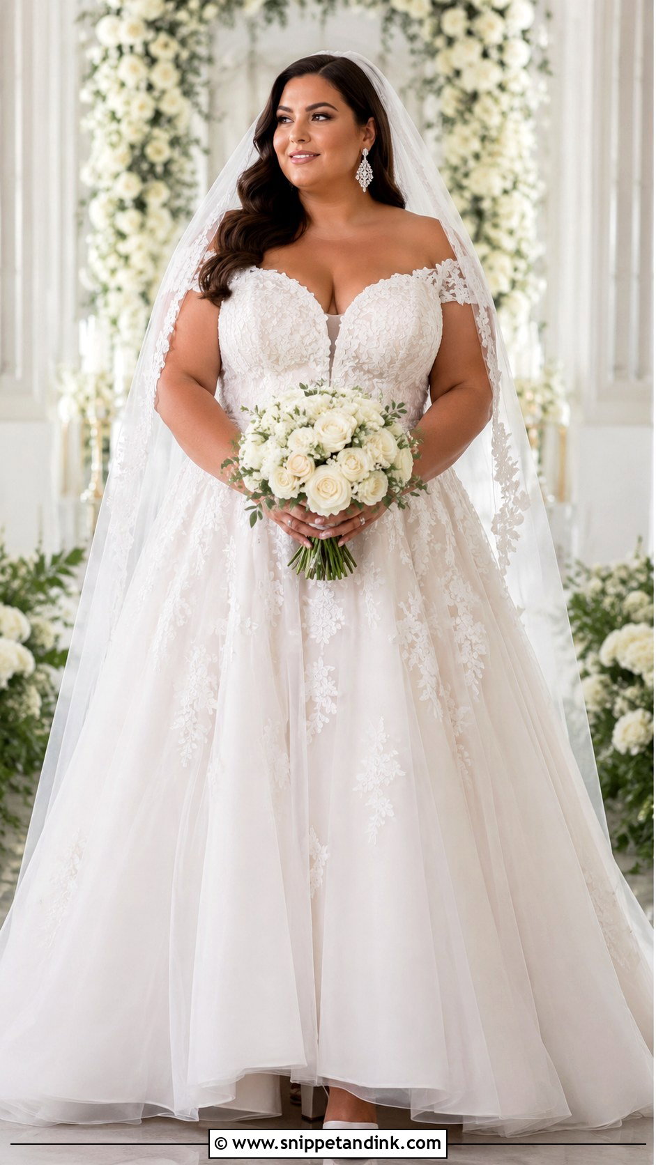 Plus Size Princess Wedding Dress - Snippet and Ink - 20 Fairy Tale Wedding Dress Romantic Ideas