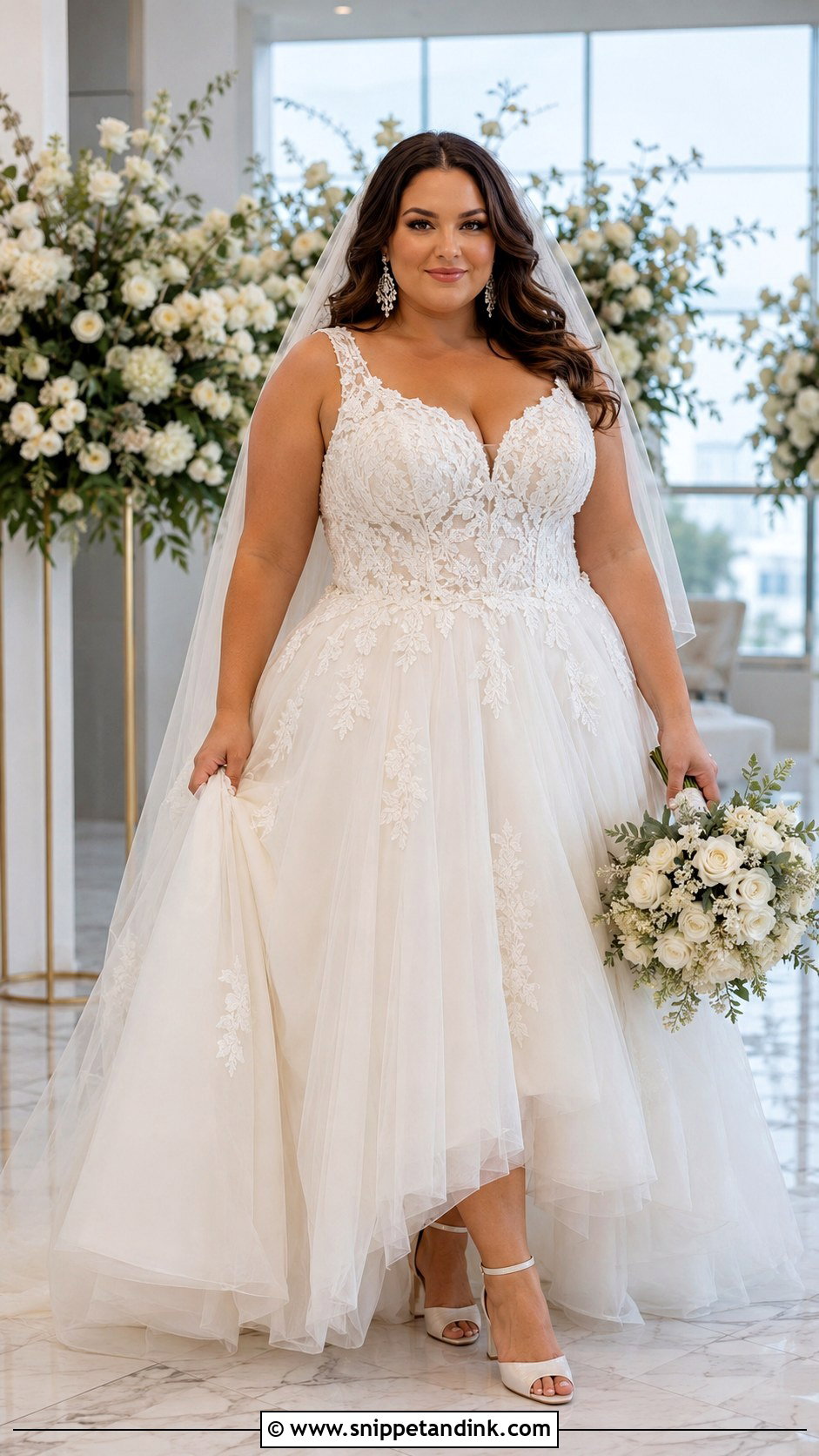 Plus Size Princess Wedding Dress - Snippet and Ink - 20 Gorgeous Wedding Dress Princesses Ideas