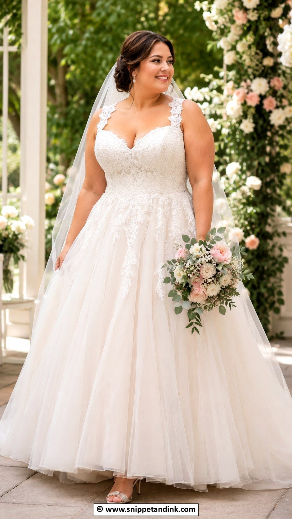 Plus Size Princess Wedding Dress - Snippet and Ink - 35 Princess Wedding Dress Ideas