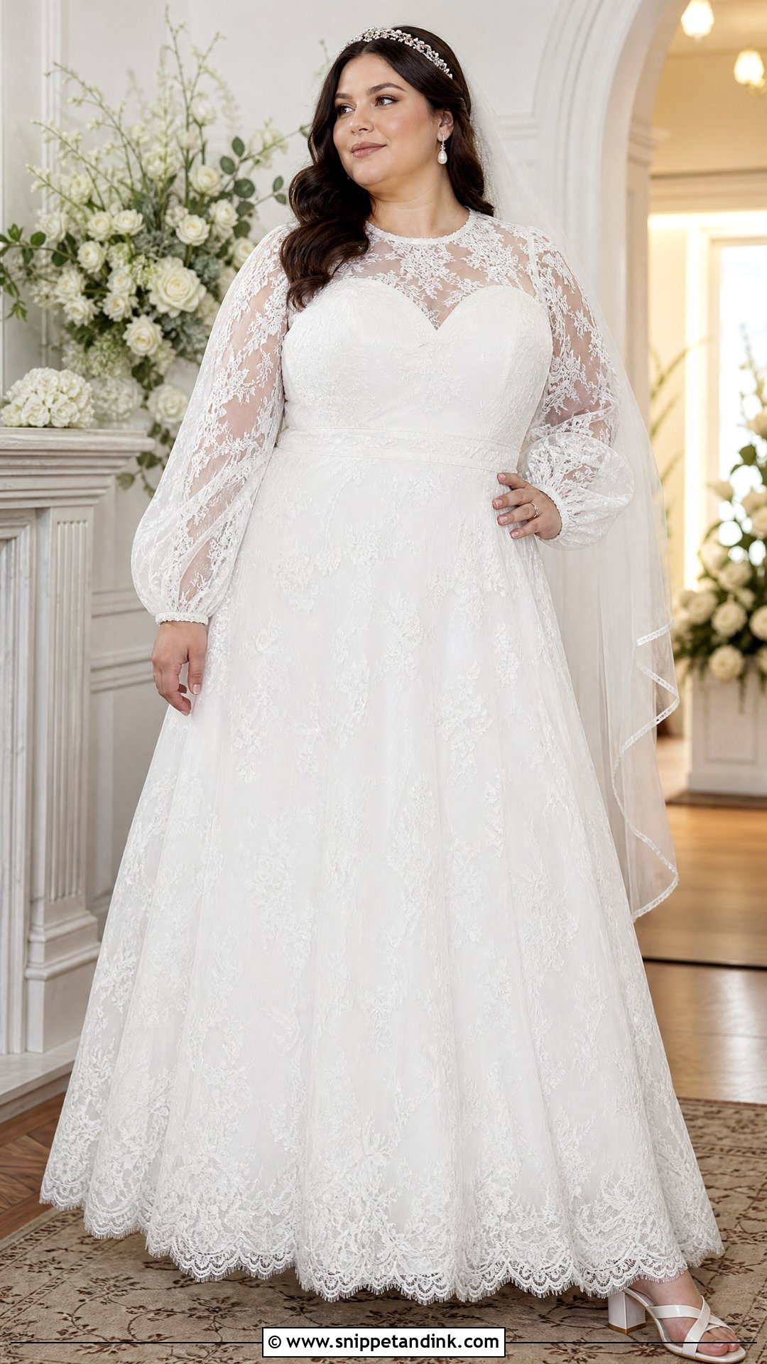 Plus Size Priscilla Wedding Dress - Snippet and Ink - 20 Priscilla Wedding Dress Ideas