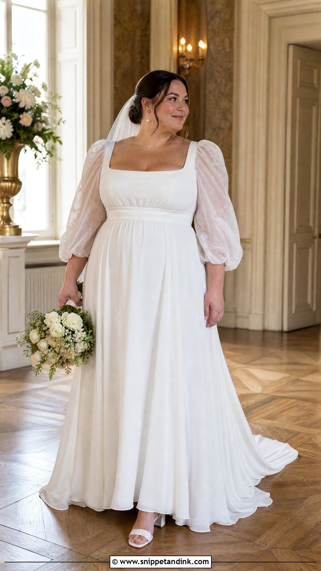 Plus Size Regency Wedding Dress - Snippet and Ink - 20 Regency Inspired Wedding Dress Ideas