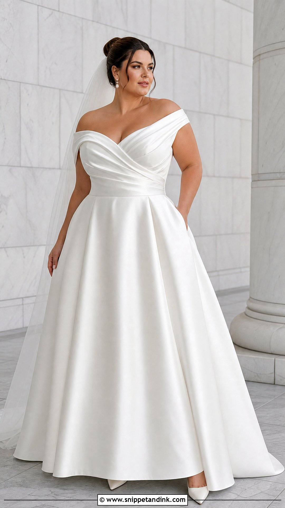 Plus Size Satin Wedding Dress - Snippet and Ink - 25 Plus Size Wedding Dresses Curvy Bride