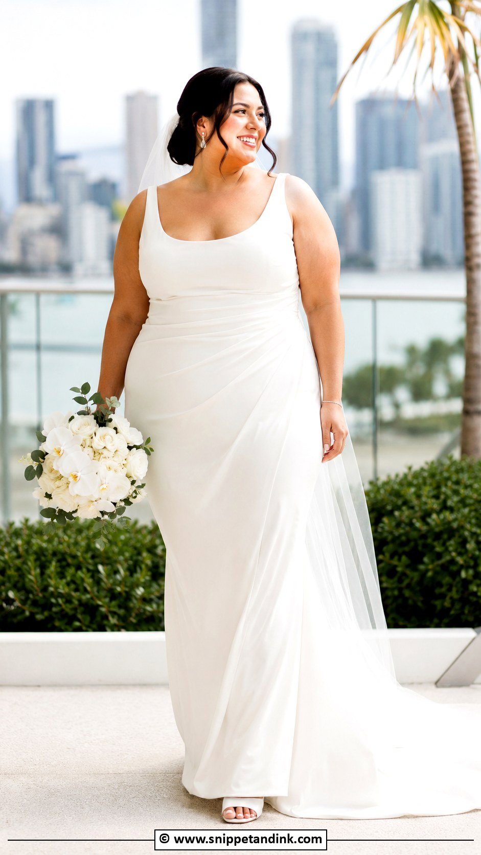 Plus Size Sheath Wedding Dress - Snippet and Ink - 30 Wedding Dress Plus Size Ideas