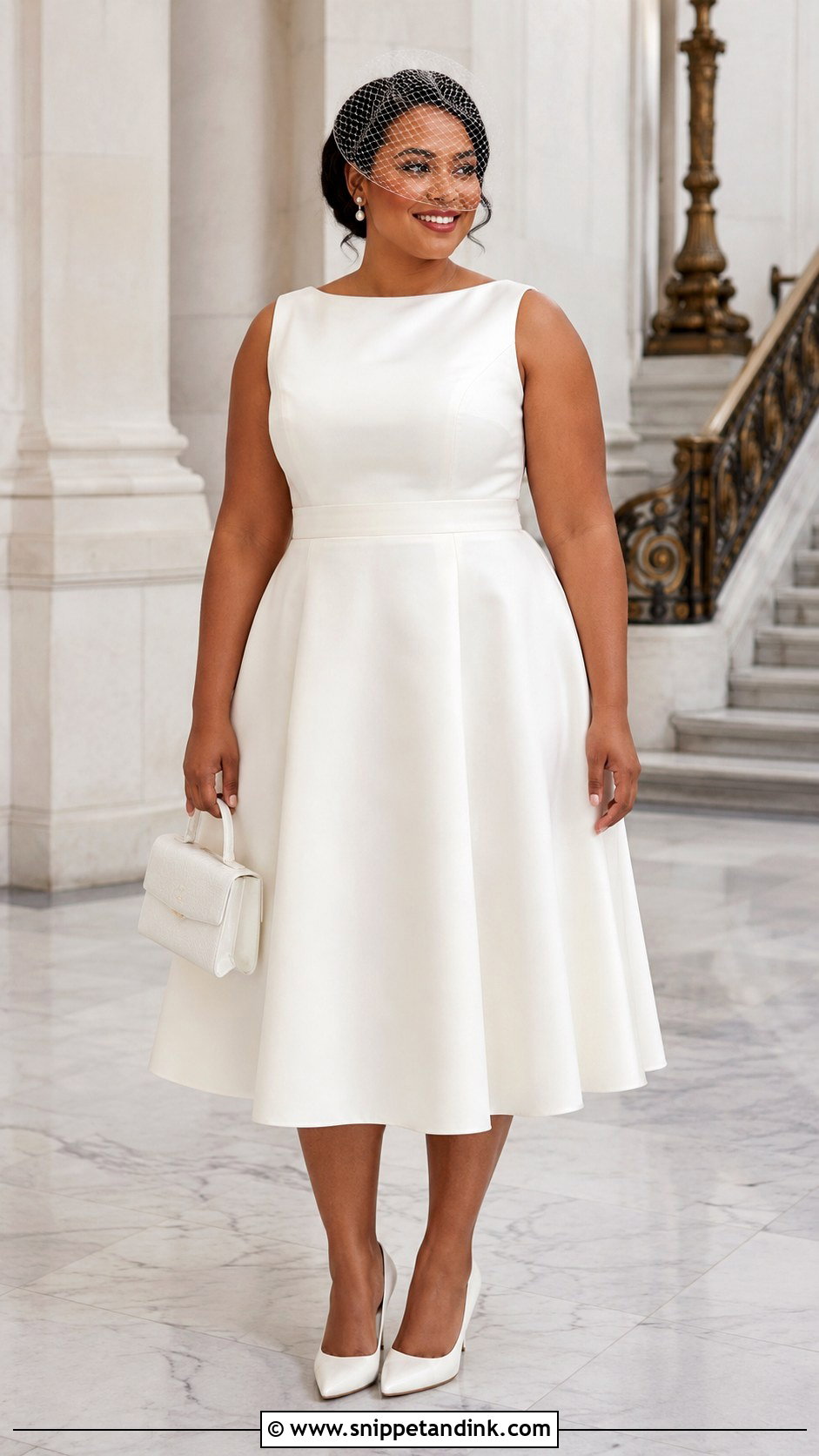 Plus Size Short Wedding Dress - Snippet and Ink - 20 Fat Wedding Dress Ideas