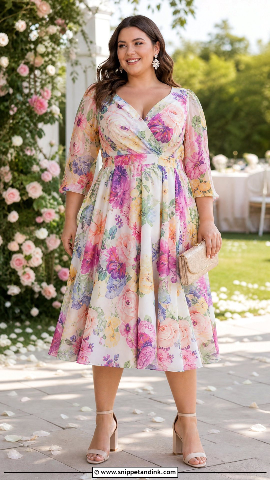 Plus Size Spring Wedding Dress - Snippet and Ink - 20 Spring Wedding Dresses