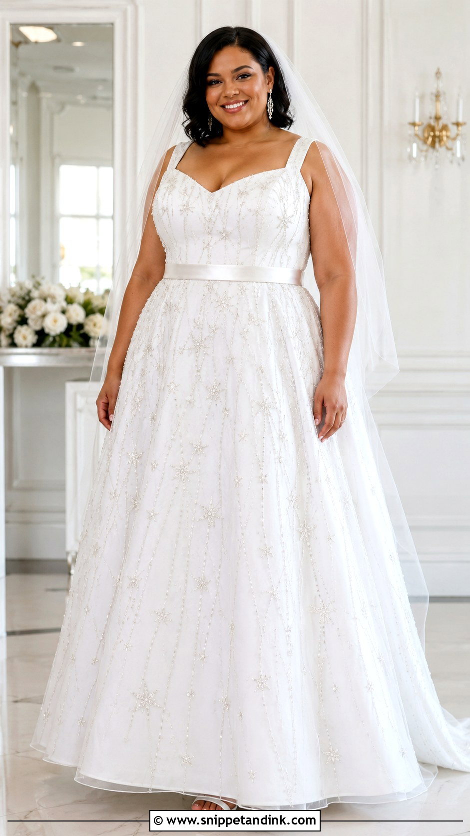 Plus Size Star Wedding Dress - Snippet and Ink - 20 Star Wedding Dress Ideas