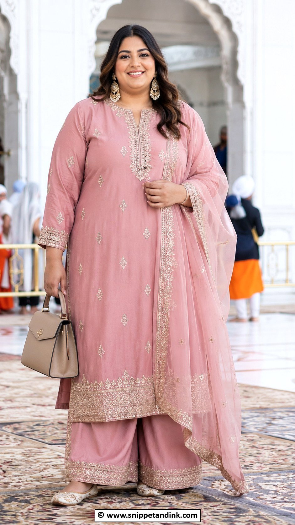 Plus Size Suit For Anand Karaj - Snippet and Ink - 30 Anand Karaj Suit Ideas