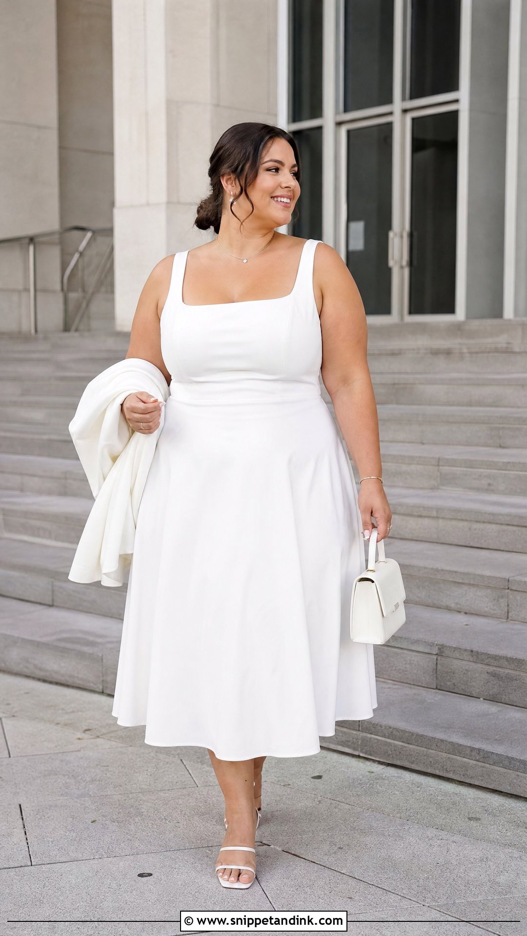 Plus Size Summer Civil Wedding Dress - Snippet and Ink - 25 Civil Wedding Dresses Plus Size