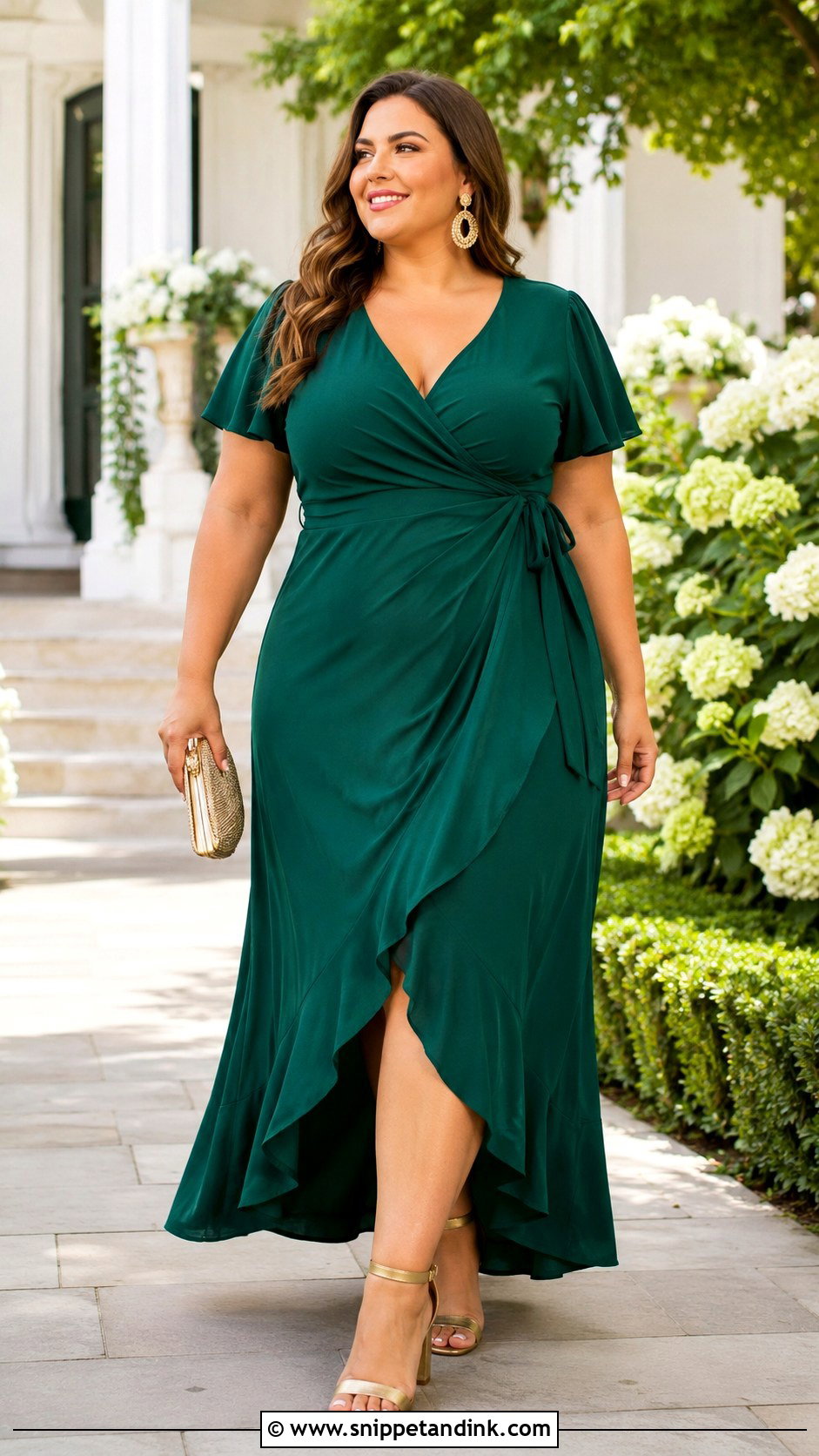 Plus Size Summer Wedding Dress - Snippet and Ink - 25 Summer Wedding Dresses
