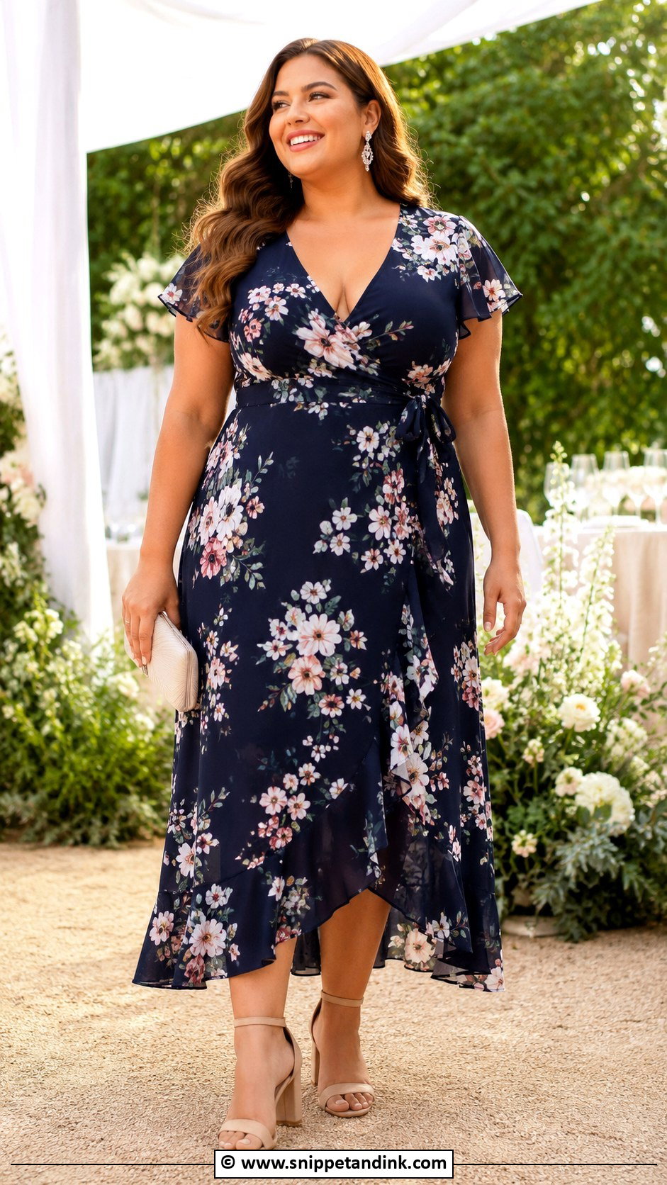 Plus Size Summer Wedding Dress - Snippet and Ink - 30 Summer Wedding Dress Ideas