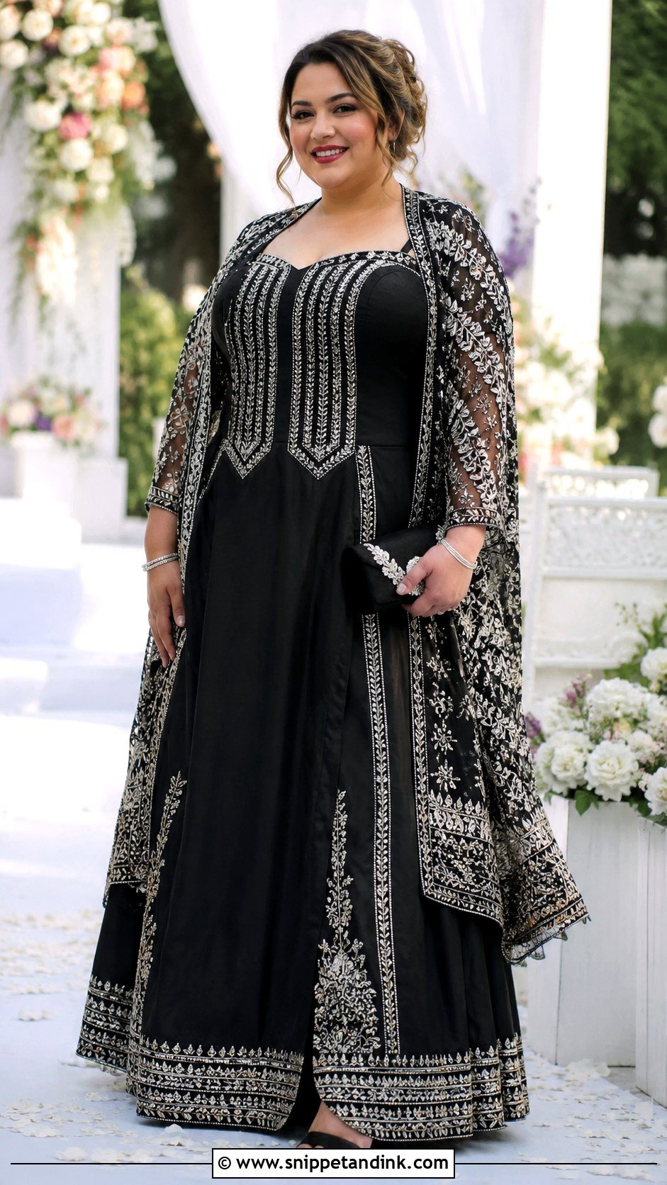 Plus Size Swati Wedding Dress - Snippet and Ink - 20 Swati Wedding Dresses
