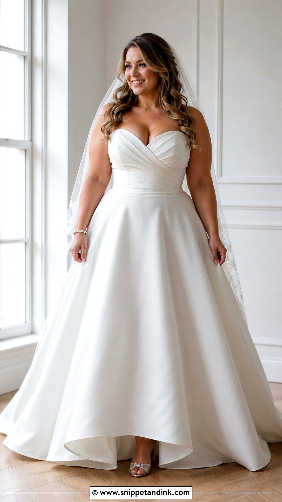 Plus Size Sweetheart Wedding Dress - Snippet and Ink - 25 Wedding Dresses Curvy Bride