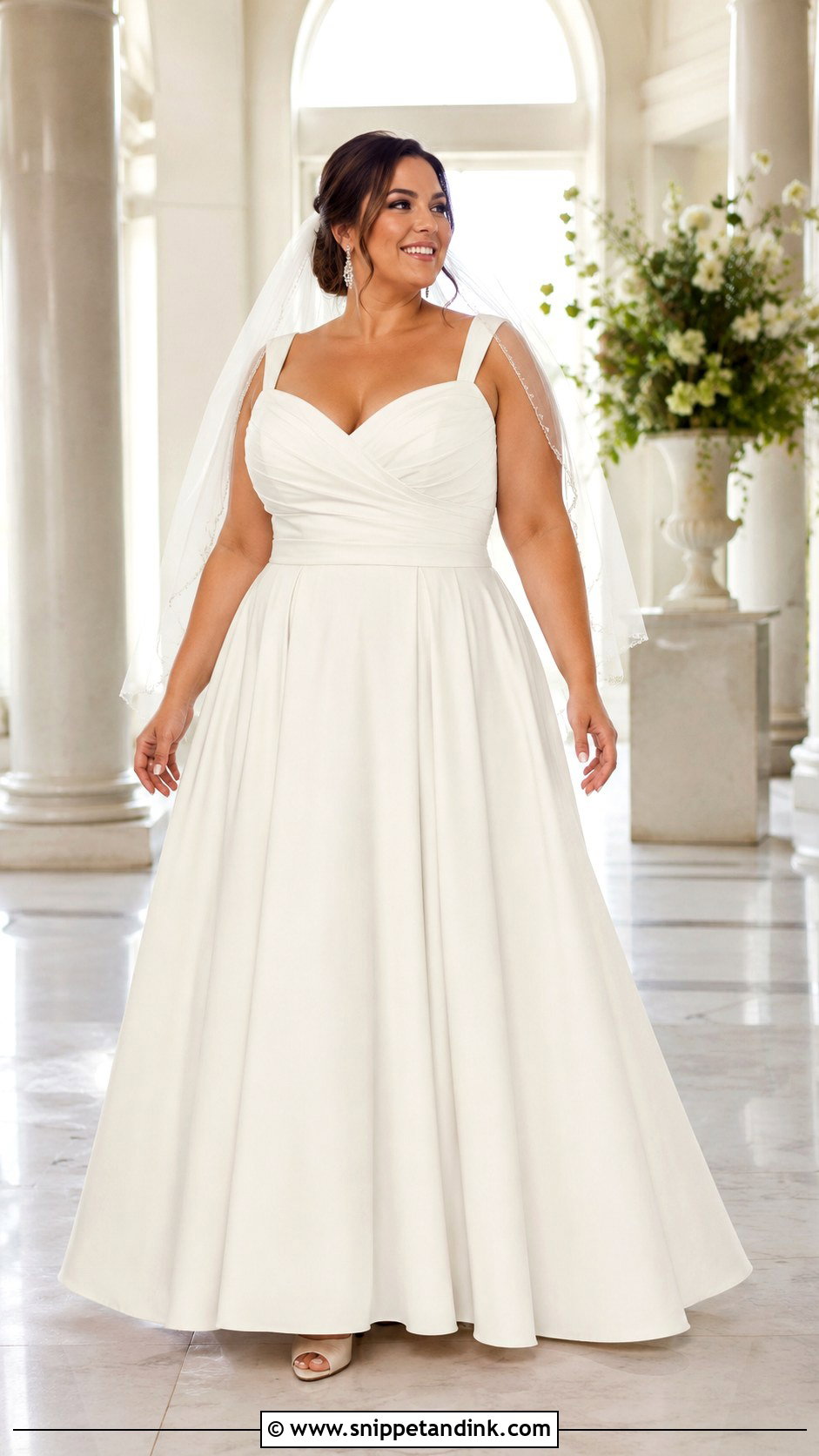 Plus Size Sweetheart Wedding Dress - Snippet and Ink - 20 Heart Wedding Dress Ideas