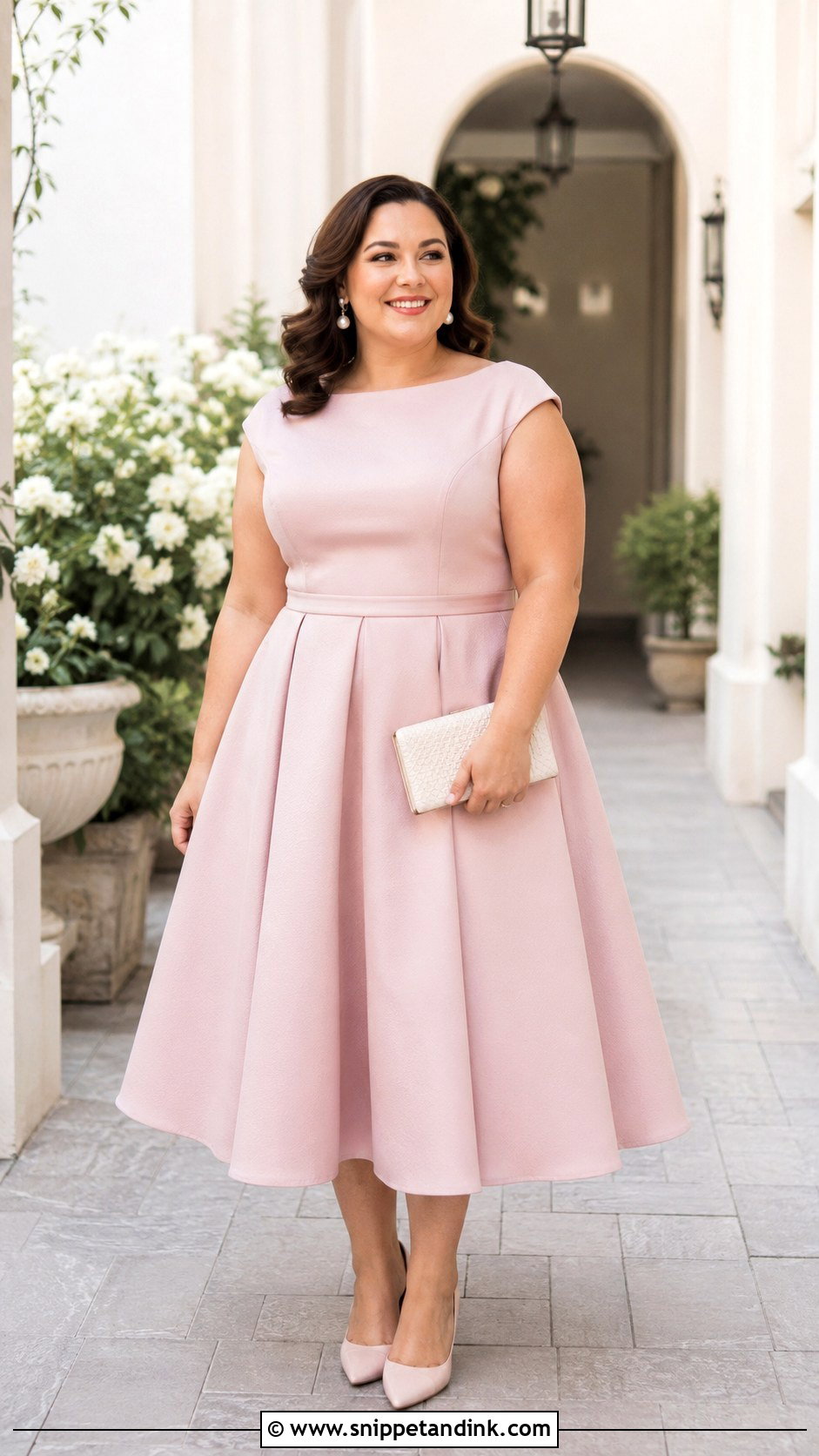 Plus Size Tea Length Dress For Wedding - Snippet and Ink - 25 Plus Size Dresses to Wear to a Wedding
