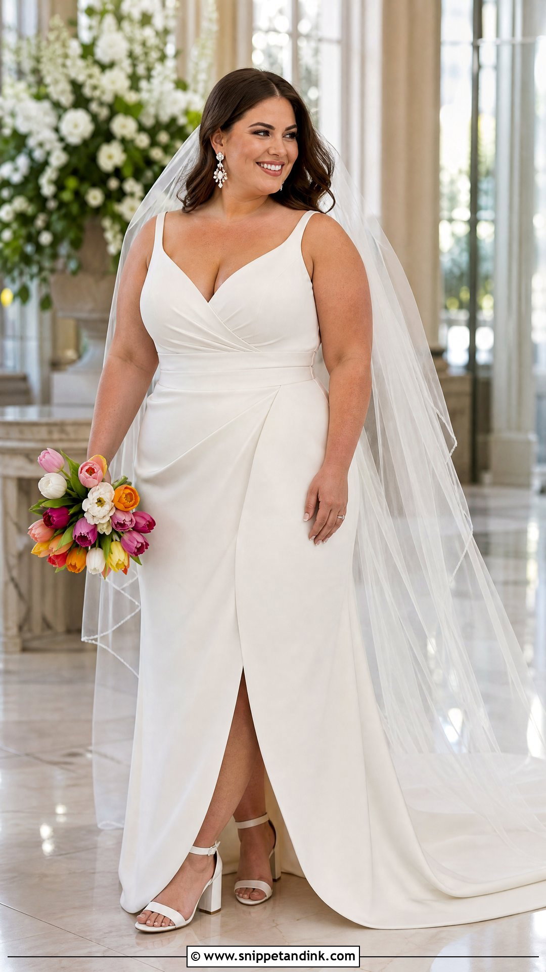 Plus Size Tulip Wedding Dress - Snippet and Ink - 20 Tulip Wedding Dress Ideas