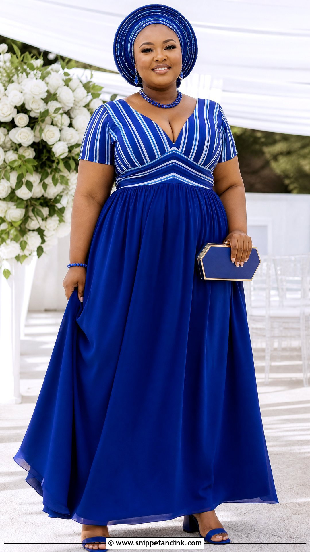 Plus Size Venda Empire Waist Wedding Dress - Snippet and Ink - 20 Venda Traditional Attire Wedding Dresses